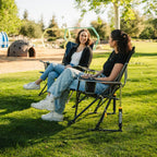 Patented Spring-Action Comfort Pro Rocker - Choice 375 - Patented Spring-Action Rocking Chair for Camping Detail
