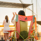 Patented Spring-Action Comfort Pro Rocker - Choice 375 - Patented Spring-Action Rocking Chair for Camping Detail