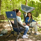 Patented Spring-Action ComPack Rocker - Choice 980 - Heavy-Duty Kickback Rocker with Beverage Holder Detail