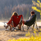 Luxury Camp Puff Rocker - Choice 731 - RoadTrip Rocker Smooth Motion Camp Chair Detail