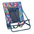 Low-Profile Everywhere Chair 2 - Choice 656 - Rust-Resistant Aluminum Sand-Friendly Lounge Chair - Tie Dye