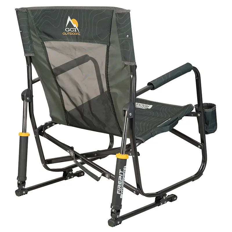 Smooth Motion FirePit Rocker - Choice 737 - RoadTrip Rocker Smooth Motion Camp Chair Detail