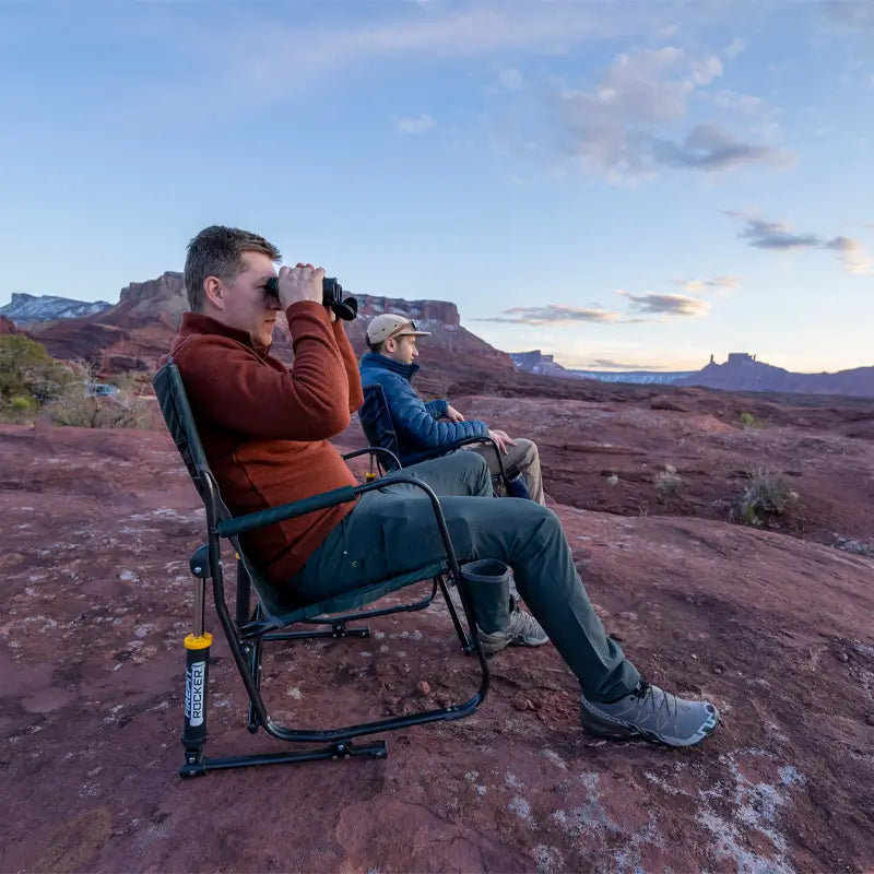 Smooth Motion FirePit Rocker - Choice 737 - RoadTrip Rocker Smooth Motion Camp Chair Detail