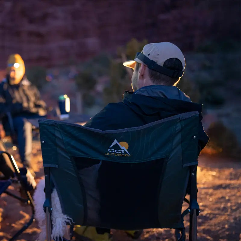 Smooth Motion FirePit Rocker - Choice 737 - RoadTrip Rocker Smooth Motion Camp Chair Detail