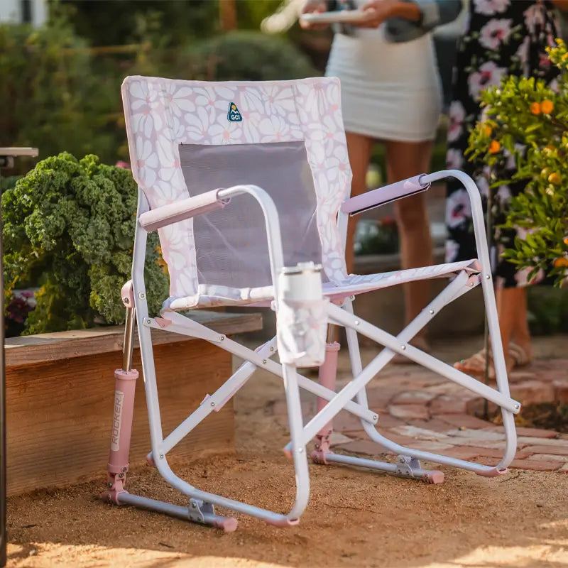 Smooth Motion Freestyle Rocker - Choice 711 - Freestyle Rocker Portable Outdoor Folding Chair Detail