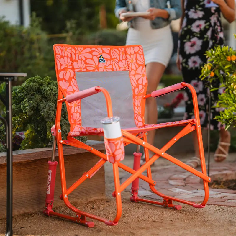 Smooth Motion Freestyle Rocker - Choice 711 - Freestyle Rocker Portable Outdoor Folding Chair Detail