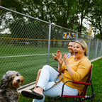 Smooth Motion Freestyle Rocker - Choice 711 - Freestyle Rocker Portable Outdoor Folding Chair Detail