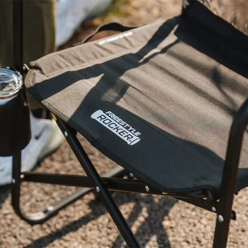 Heavy-Duty Freestyle Freestyle Rocker Elite - Choice 460 - Freestyle Rocker Portable Outdoor Folding Chair Detail