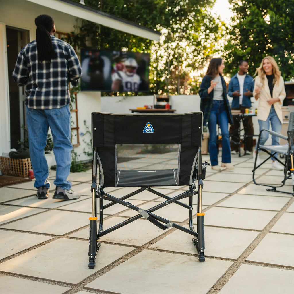 Smooth Motion Freestyle Rocker - Choice 711 - Freestyle Rocker Portable Outdoor Folding Chair Detail