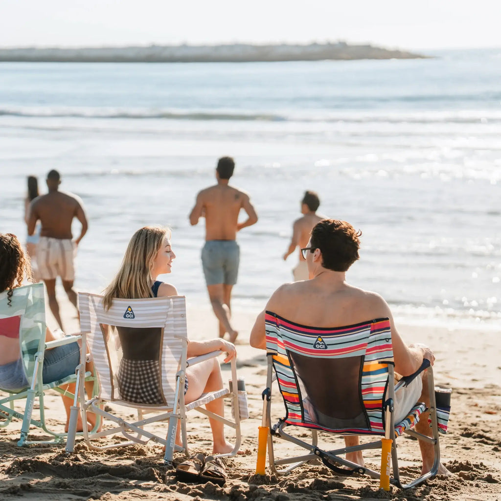 Patented Spring-Action Beach Rocker - Choice 712 - RoadTrip Rocker Smooth Motion Camp Chair Detail
