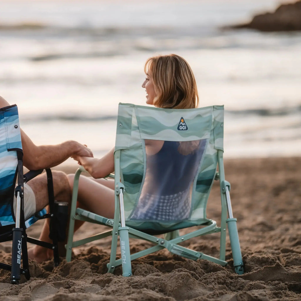 Patented Spring-Action Beach Rocker - Choice 712 - RoadTrip Rocker Smooth Motion Camp Chair Detail