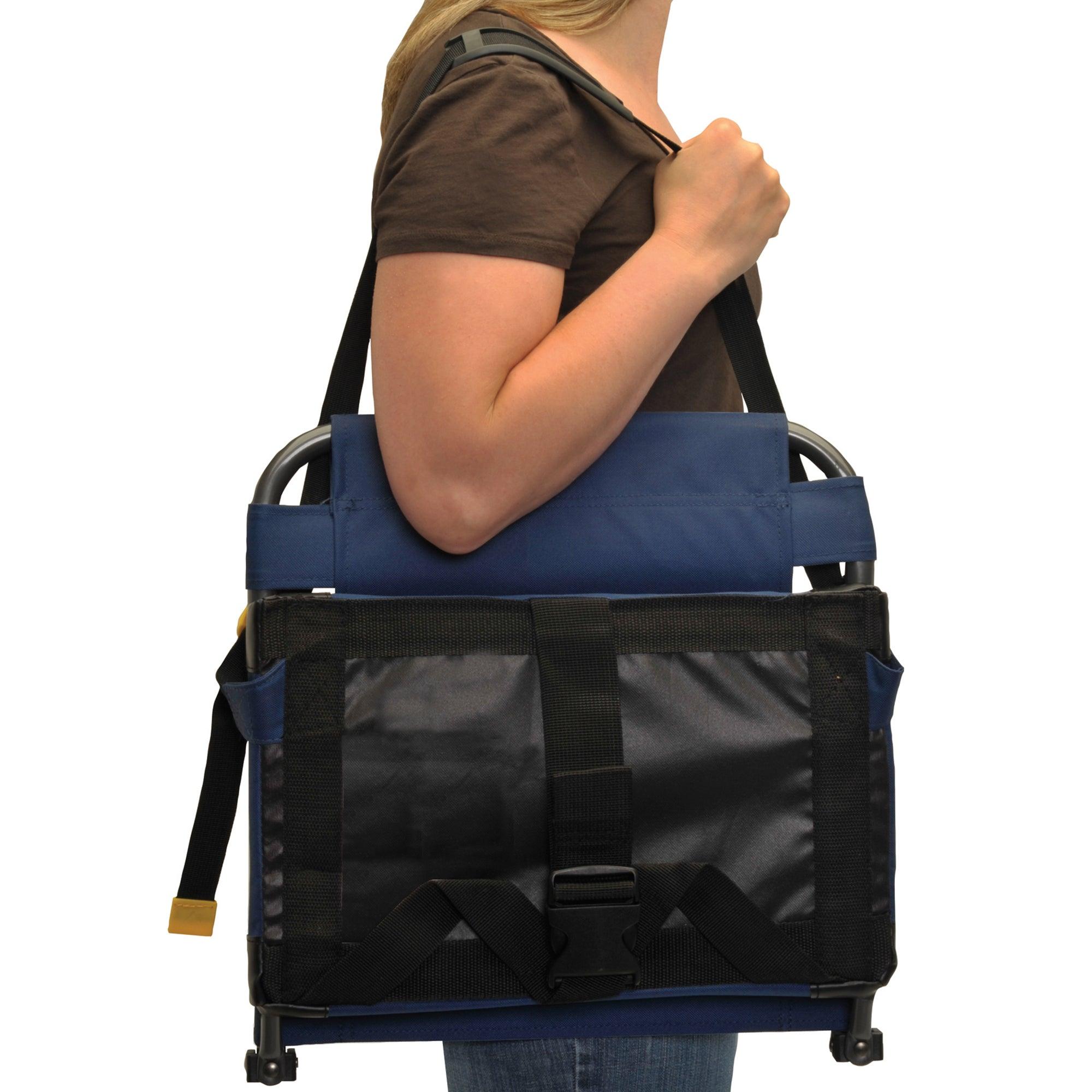 Ergonomic Back-Support BleacherBack - Choice 696 - Ergonomic Portable Stadium Seat for Sports Events Detail