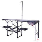Compact Grilling Master Cook Station - Choice 171 - Heat-Resistant Over-Fire Grill Rack for Camping - Default Title