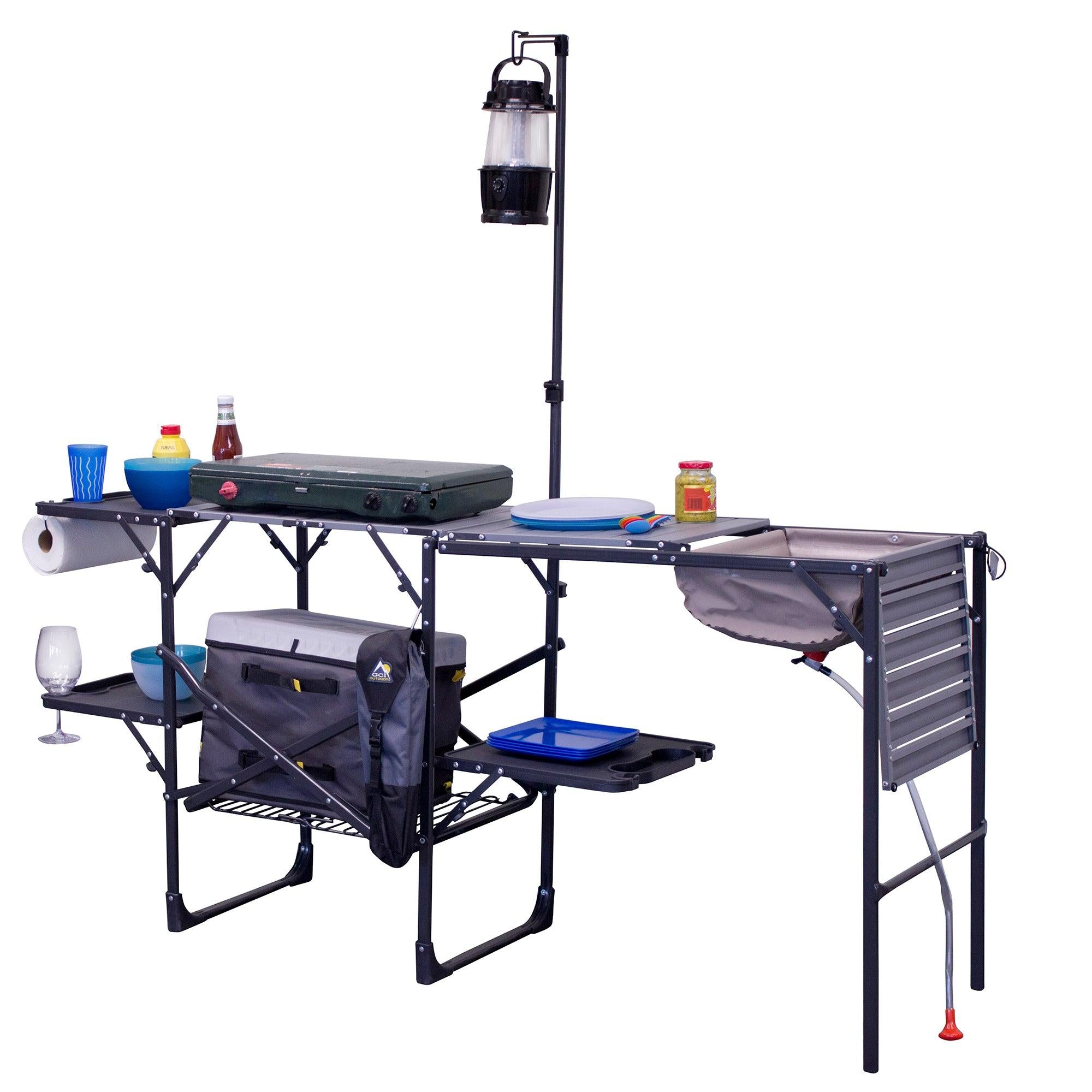 Compact Grilling Master Cook Station - Choice 171 - Heat-Resistant Over-Fire Grill Rack for Camping Detail