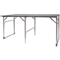 Heavy-Duty Grilling Slim-Fold Table - Choice 196 - Master Outdoor Kitchen Station for Tailgating & BBQ - Default Title