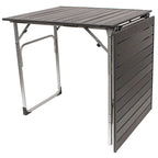 Heavy-Duty Grilling Slim-Fold Table - Choice 196 - Master Outdoor Kitchen Station for Tailgating & BBQ Detail