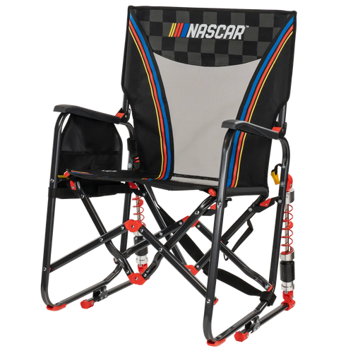 Heavy-Duty Freestyle Adjustable Rocker - NASCAR - Choice 899 - RoadTrip Rocker Smooth Motion Camp Chair Detail