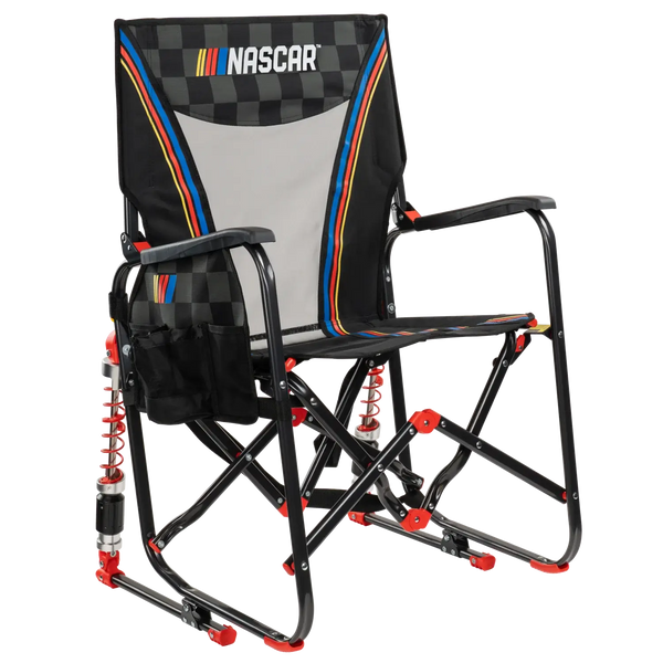 Heavy-Duty Freestyle Adjustable Rocker - NASCAR - Choice 899 - RoadTrip Rocker Smooth Motion Camp Chair - Default Title