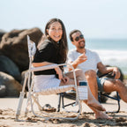 Patented Spring-Action Beach Rocker - Choice 712 - RoadTrip Rocker Smooth Motion Camp Chair Detail