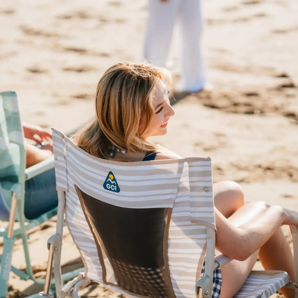 Patented Spring-Action Beach Rocker - Choice 712 - RoadTrip Rocker Smooth Motion Camp Chair Detail