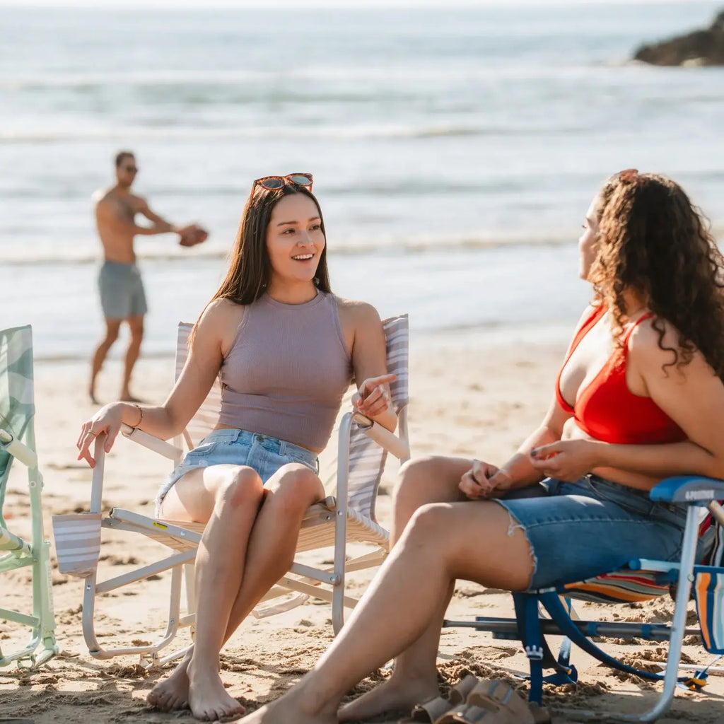 Patented Spring-Action Beach Rocker - Choice 712 - RoadTrip Rocker Smooth Motion Camp Chair Detail