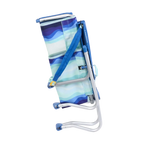 Backpack Travel Bi-Fold Beach Chair - Choice 601 - Portable Heavy-Duty Low Boy Chair for Ocean Side Detail