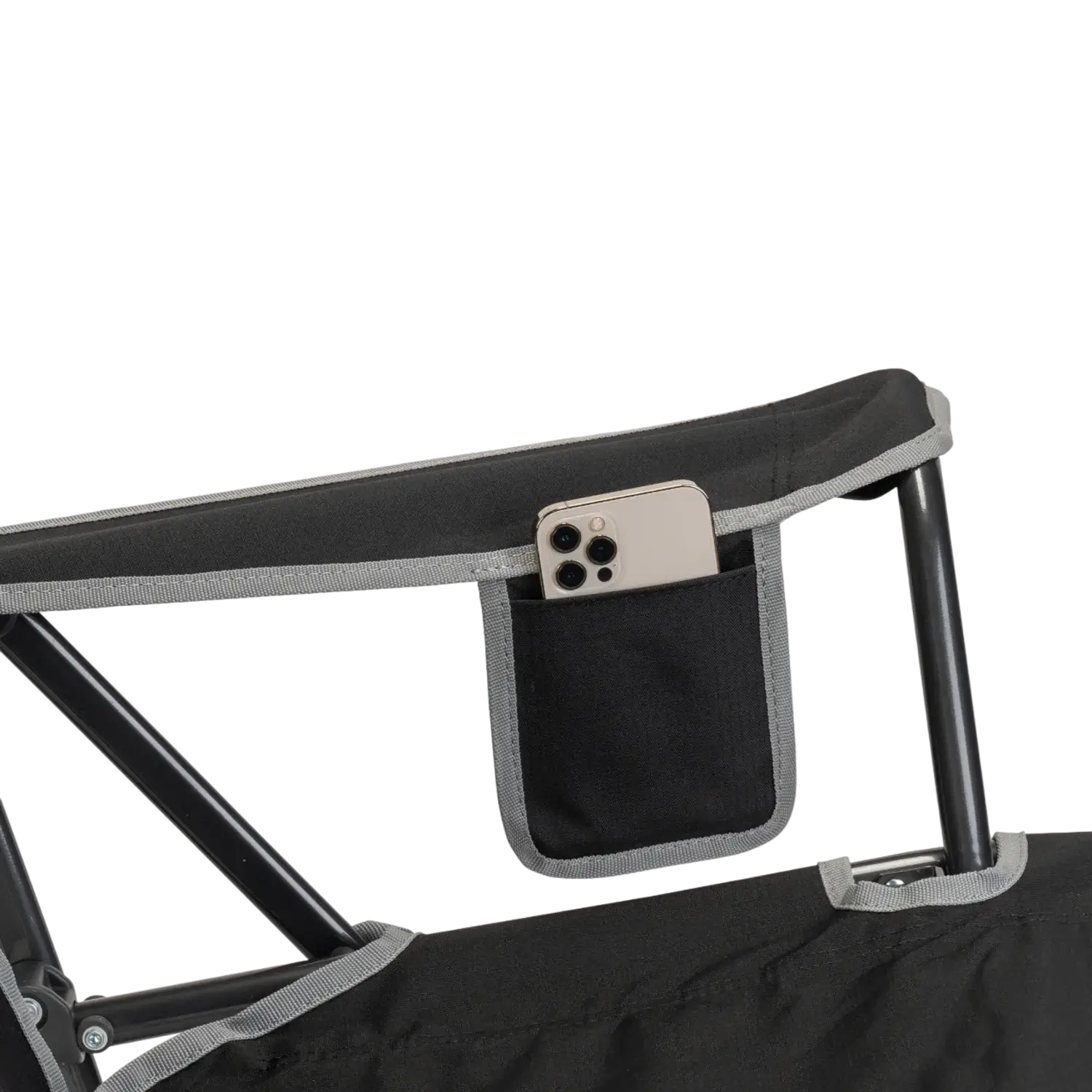 Patented Spring-Action Comfort Pro Rocker - Choice 375 - Patented Spring-Action Rocking Chair for Camping Detail