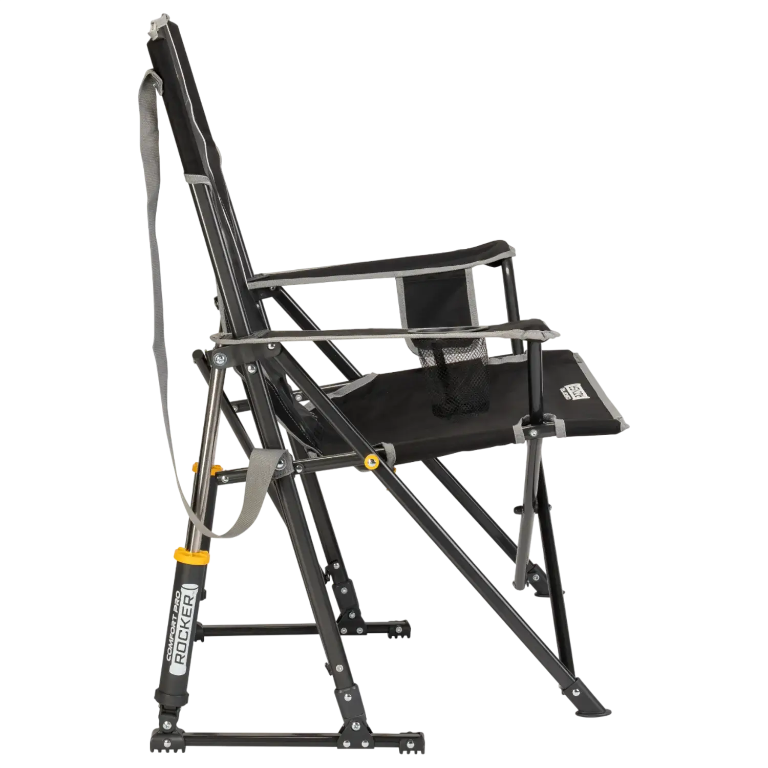 Patented Spring-Action Comfort Pro Rocker - Choice 375 - Patented Spring-Action Rocking Chair for Camping Detail