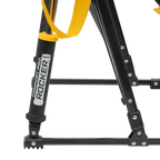 Heavy-Duty Freestyle College Comfort Pro Rocker - Iowa Hawkeyes - Choice 249 - Heavy-Duty Kickback Rocker with Beverage Holder Detail