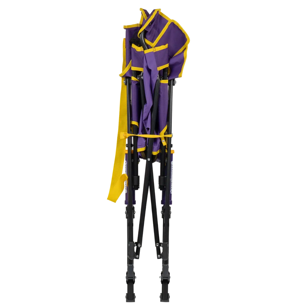 Smooth Motion College Comfort Pro Rocker - LSU Tigers - Choice 880 - Heavy-Duty Kickback Rocker with Beverage Holder Detail