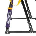 Smooth Motion College Comfort Pro Rocker - LSU Tigers - Choice 880 - Heavy-Duty Kickback Rocker with Beverage Holder Detail