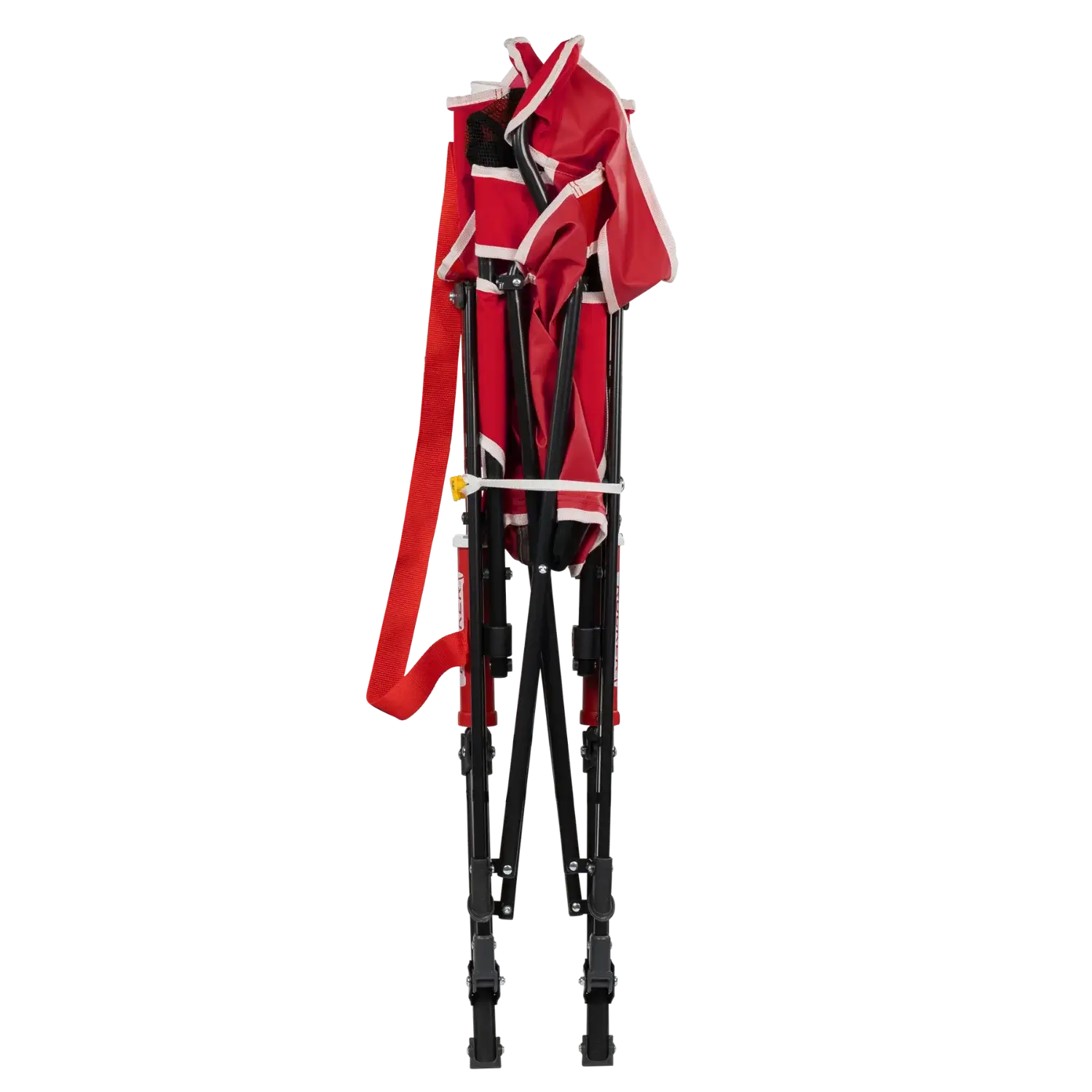 Patented Spring-Action College Comfort Pro Rocker - Nebraska Cornhuskers - Choice 161 - Heavy-Duty Kickback Rocker with Beverage Holder Detail