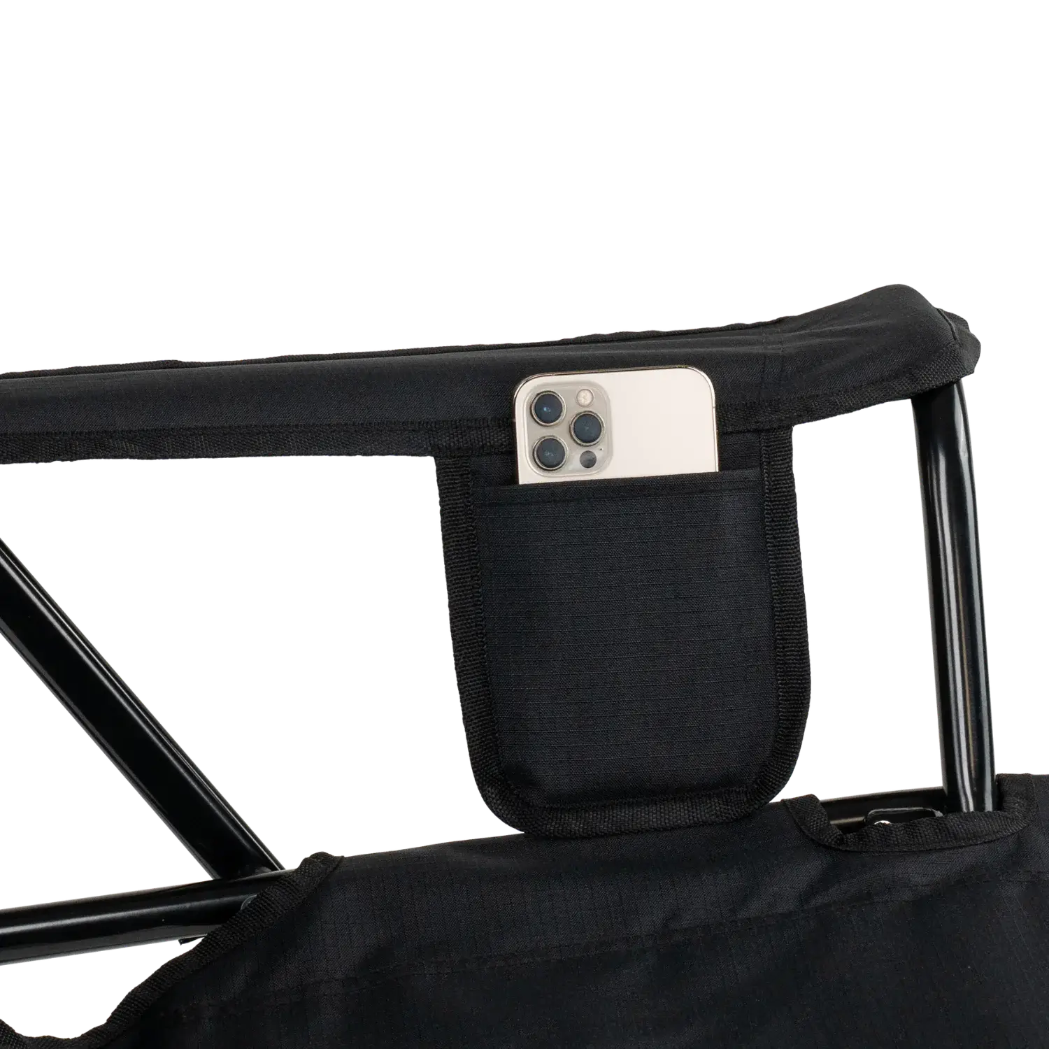 Heavy-Duty Freestyle College Comfort Pro Rocker - USC Trojans - Choice 856 - RoadTrip Rocker Smooth Motion Camp Chair Detail