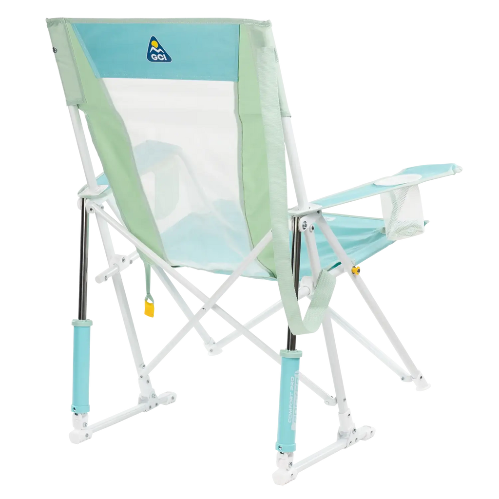Patented Spring-Action Comfort Pro Rocker - Choice 375 - Patented Spring-Action Rocking Chair for Camping Detail