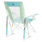 Patented Spring-Action Comfort Pro Rocker - Choice 375 - Patented Spring-Action Rocking Chair for Camping Detail