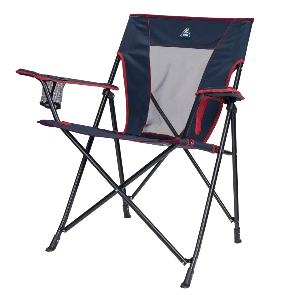 Micro-Folding Comfort Quad Chair - Choice 989 - Space-Saving Micro-Folding Chair for Backpacking Detail