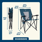 Lightweight Messenger Eazy Chair - Choice 976 - Pico Compact Folding Camp Chair with Carry Bag Detail