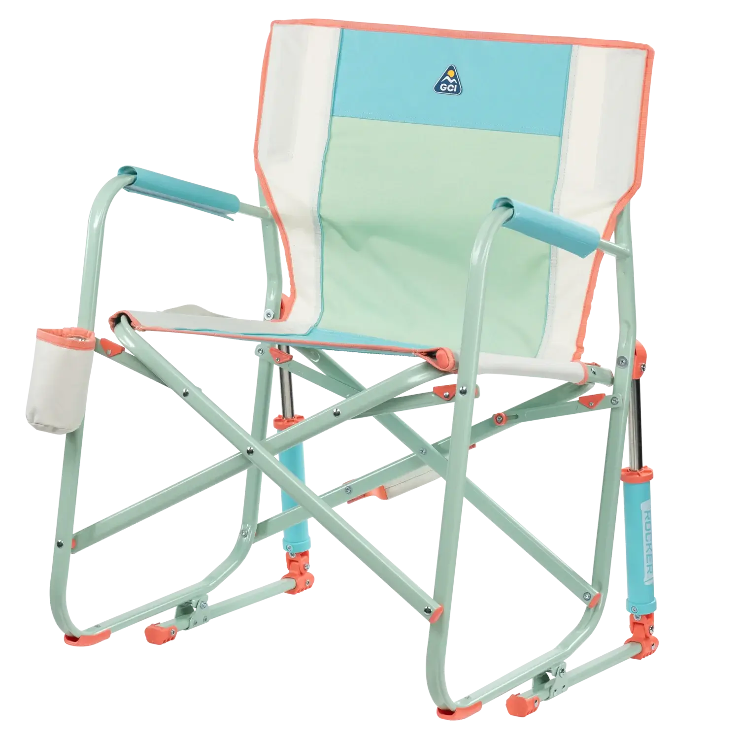 Smooth Motion Freestyle Rocker - Choice 711 - Freestyle Rocker Portable Outdoor Folding Chair Detail