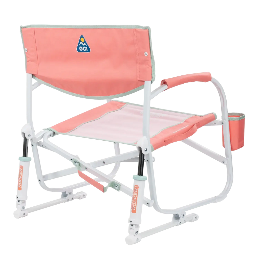 Patented Spring-Action Grab & Go Rocker - Choice 551 - RoadTrip Rocker Smooth Motion Camp Chair Detail