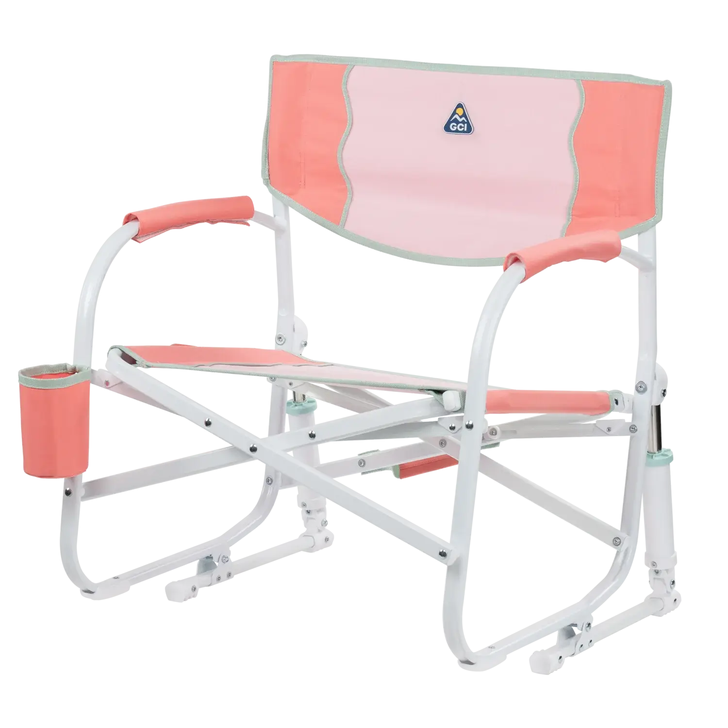 Patented Spring-Action Grab & Go Rocker - Choice 551 - RoadTrip Rocker Smooth Motion Camp Chair Detail