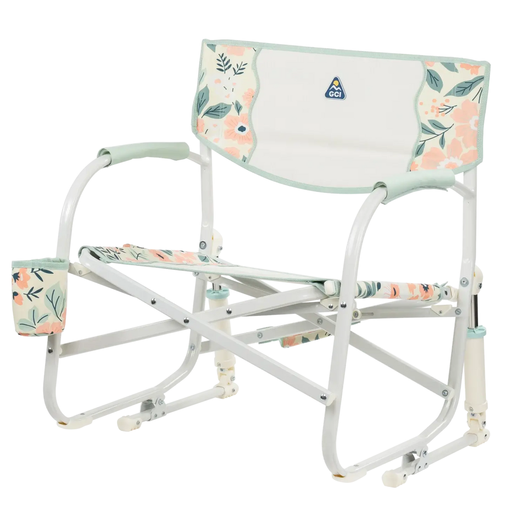 Patented Spring-Action Grab & Go Rocker - Choice 551 - RoadTrip Rocker Smooth Motion Camp Chair Detail