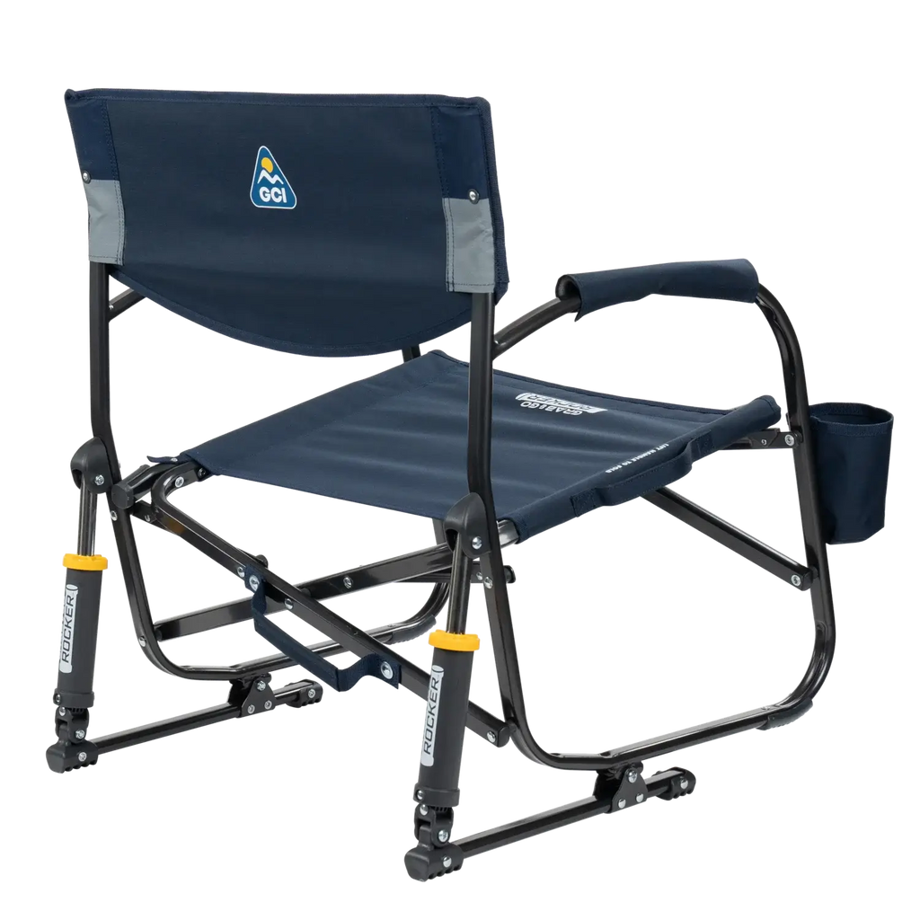 Patented Spring-Action Grab & Go Rocker - Choice 551 - RoadTrip Rocker Smooth Motion Camp Chair Detail