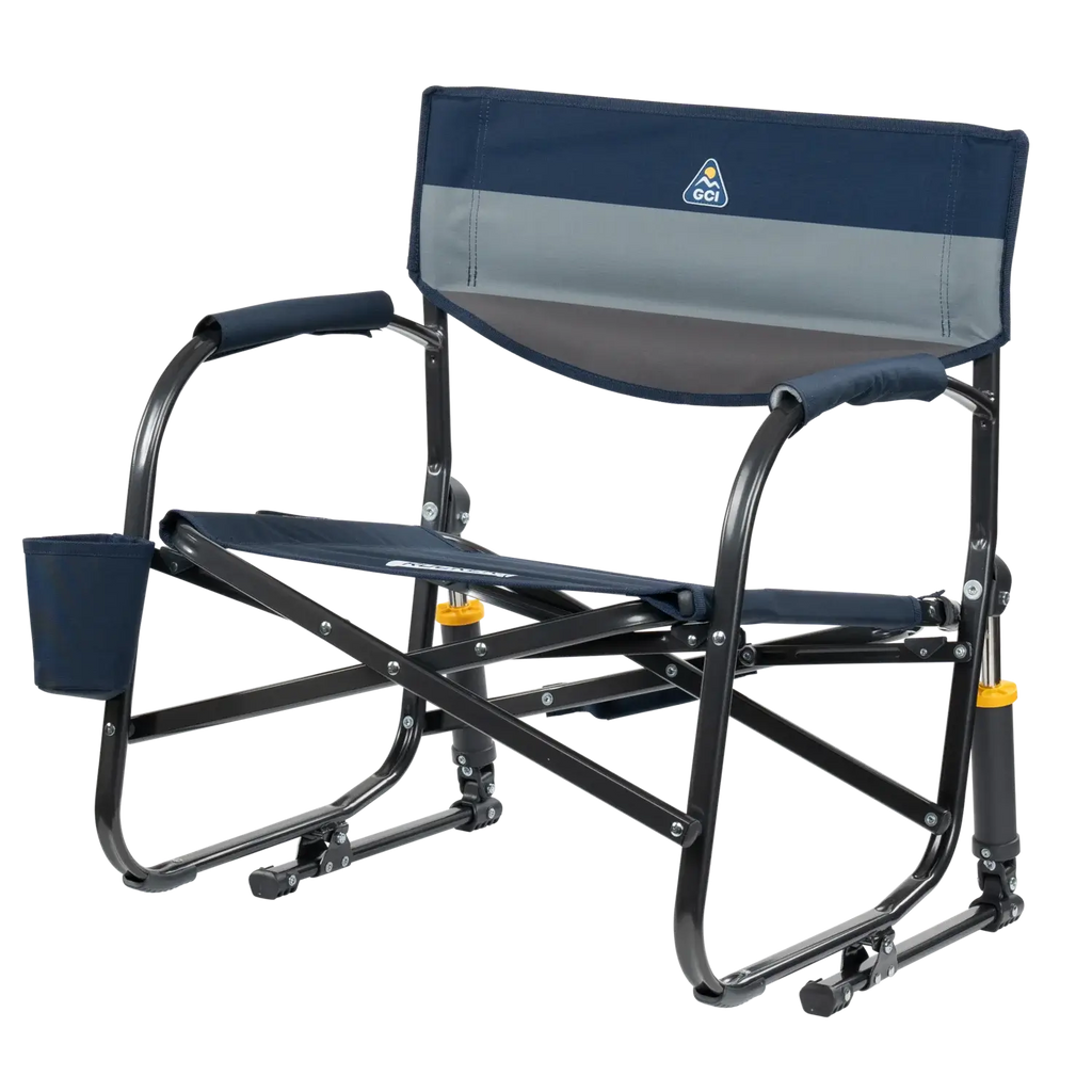 Patented Spring-Action Grab & Go Rocker - Choice 551 - RoadTrip Rocker Smooth Motion Camp Chair Detail