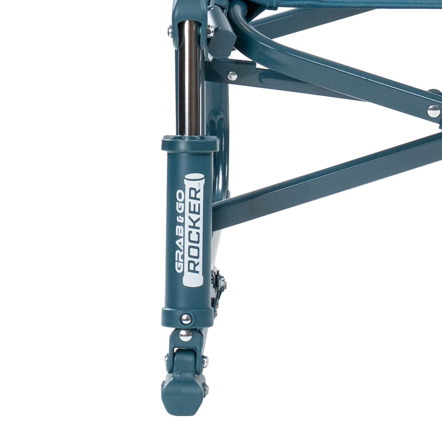 Patented Spring-Action Grab & Go Rocker - Choice 551 - RoadTrip Rocker Smooth Motion Camp Chair Detail
