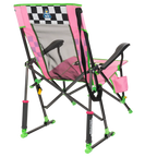 Patented Spring-Action RoadTrip Rocker - NASCAR For Her - Choice 560 - RoadTrip Rocker Smooth Motion Camp Chair Detail