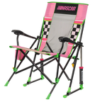 Patented Spring-Action RoadTrip Rocker - NASCAR For Her - Choice 560 - RoadTrip Rocker Smooth Motion Camp Chair Detail