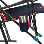 Patented Spring-Action RoadTrip Rocker - NASCAR For Him - Choice 453 - Patented Spring-Action Rocking Chair for Camping Detail