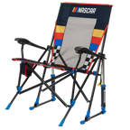 Patented Spring-Action RoadTrip Rocker - NASCAR For Him - Choice 453 - Patented Spring-Action Rocking Chair for Camping Detail