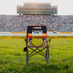 Patented Spring-Action RoadTrip Rocker - NASCAR For Him - Choice 453 - Patented Spring-Action Rocking Chair for Camping Detail