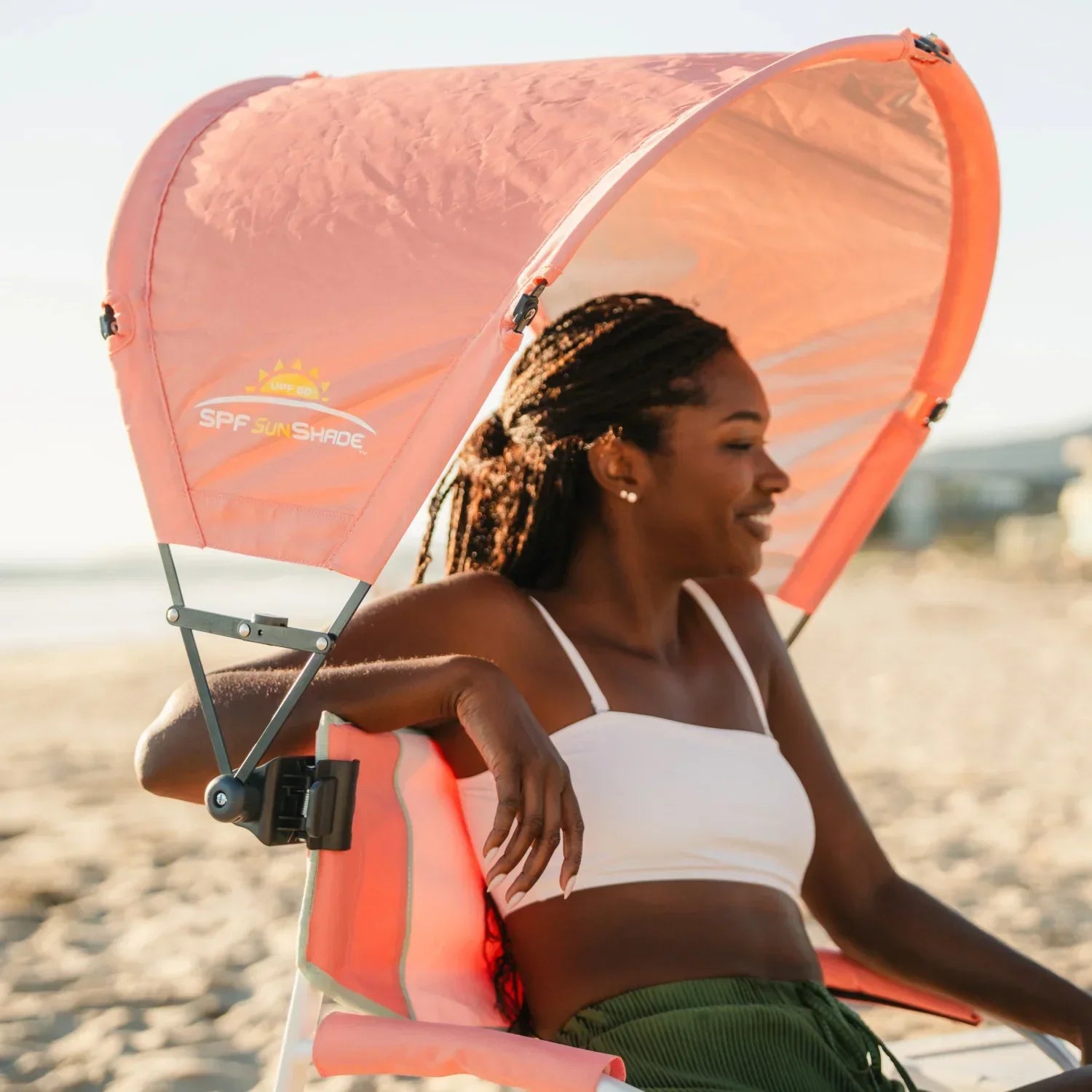 Premium All-Weather SunShade Accessory - Choice 361 - Pop-Up Outdoor Sun Shelter - UV400 Protection Detail